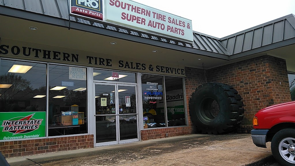 Southern Tire Sales & Service | 548 E Williams St, Apex, NC 27502, USA | Phone: (919) 362-8616
