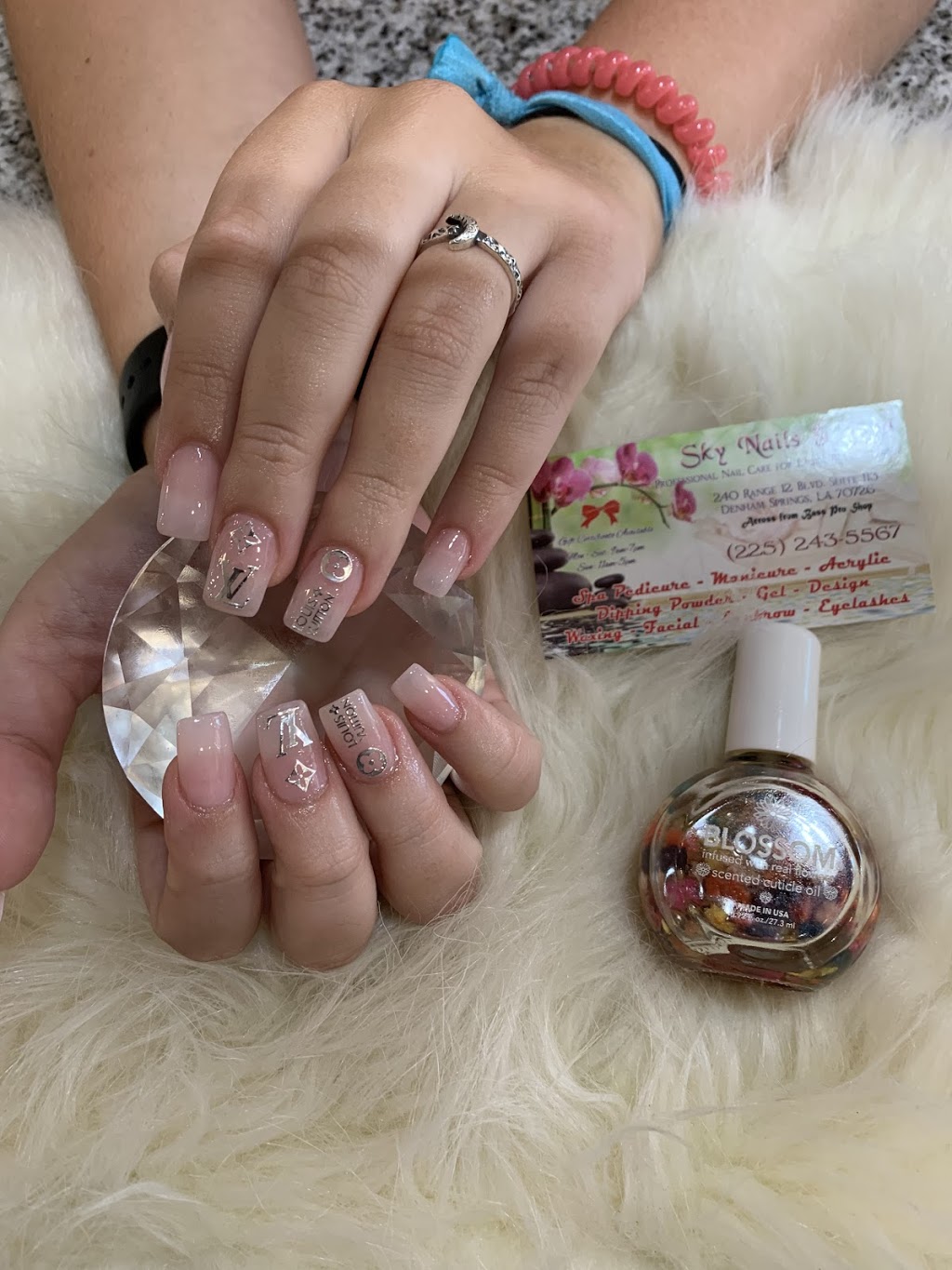 SKY Nails & Spa | 240 Range 12 Blvd, Denham Springs, LA 70726, USA | Phone: (225) 243-5567