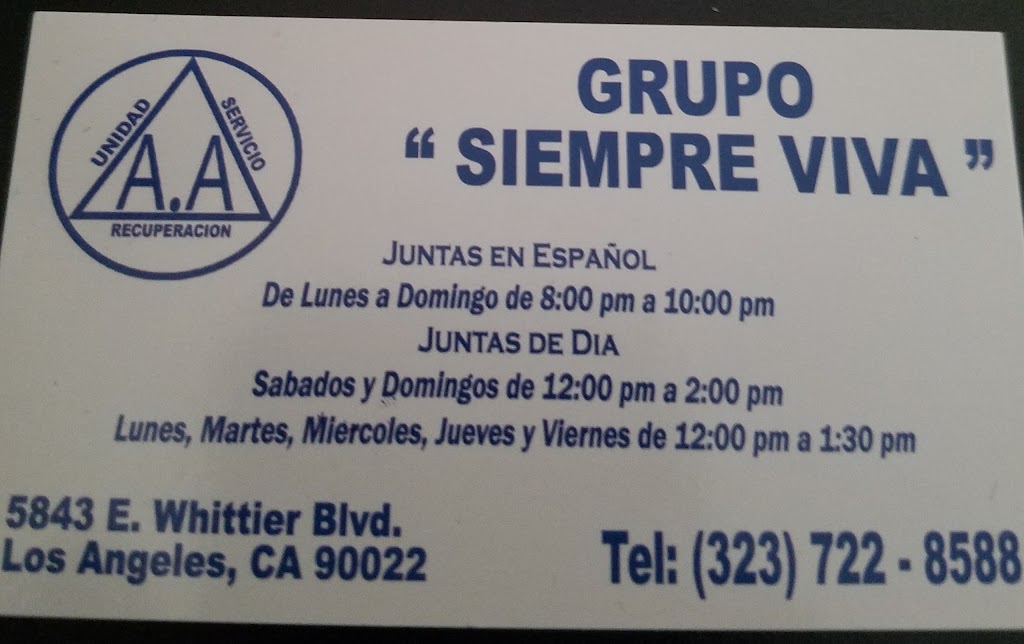 Siempre Viva | 5843 Whittier Blvd, Los Angeles, CA 90022, USA | Phone: (323) 722-8588