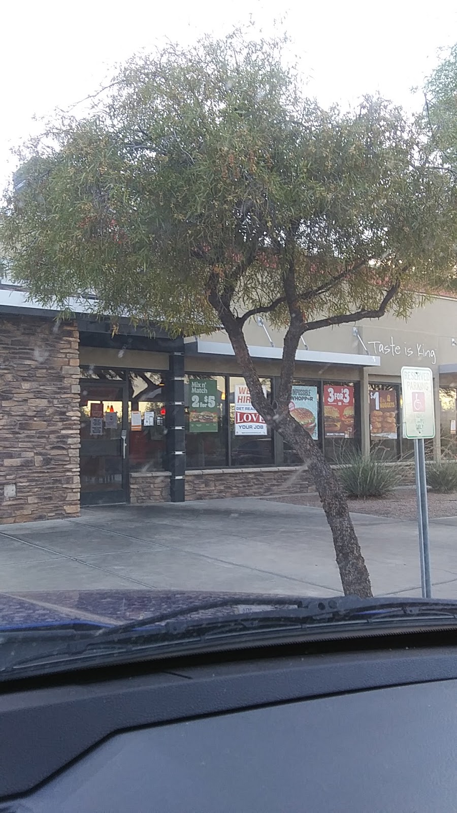 Burger King | 19110 S I 19 Frontage Rd, Green Valley, AZ 85614, USA | Phone: (520) 648-1032