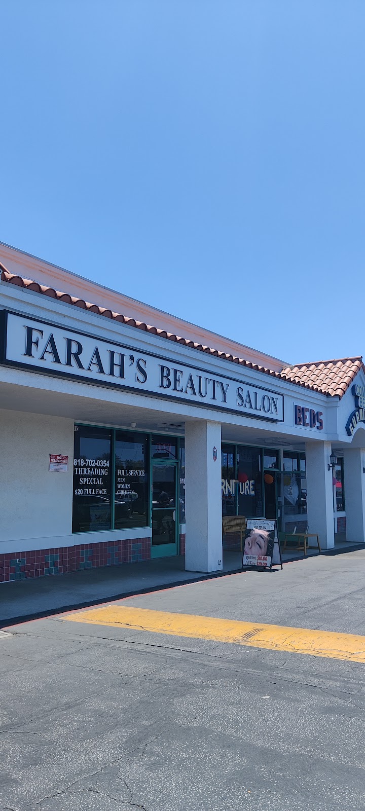 Farahs Beauty Salon | 8344 Topanga Canyon Blvd, Canoga Park, CA 91304, USA | Phone: (818) 702-0354