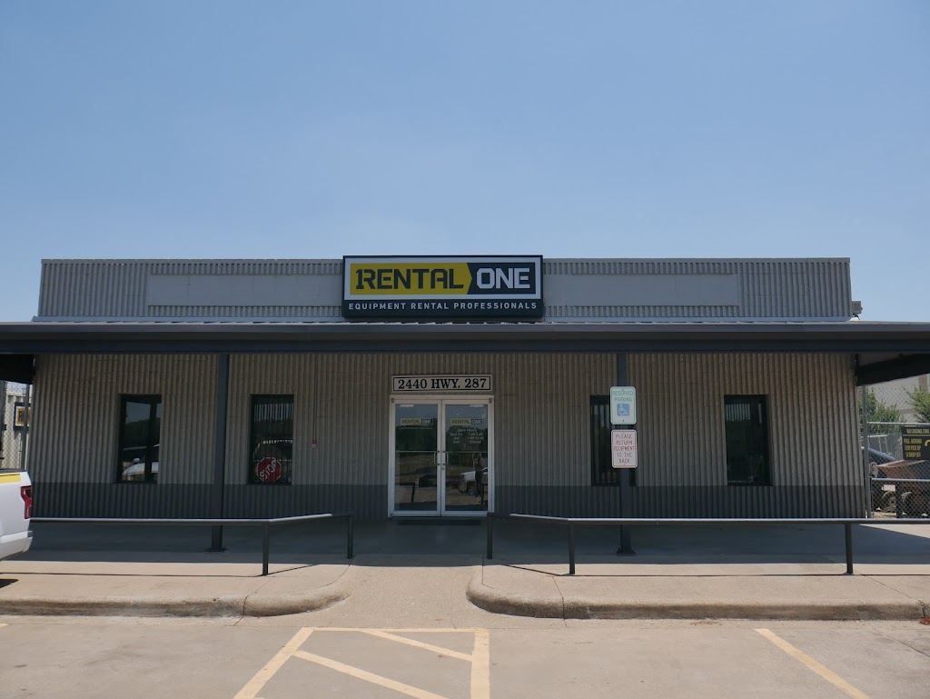 Rental One - Mansfield | 2440 U.S. 287 Frontage Rd, Mansfield, TX 76063, USA | Phone: (817) 473-2420