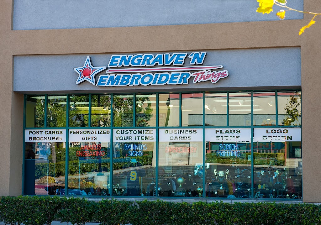 Engrave N Embroider Things | 8188 Rochester Ave a, Rancho Cucamonga, CA 91730, USA | Phone: (909) 941-6815