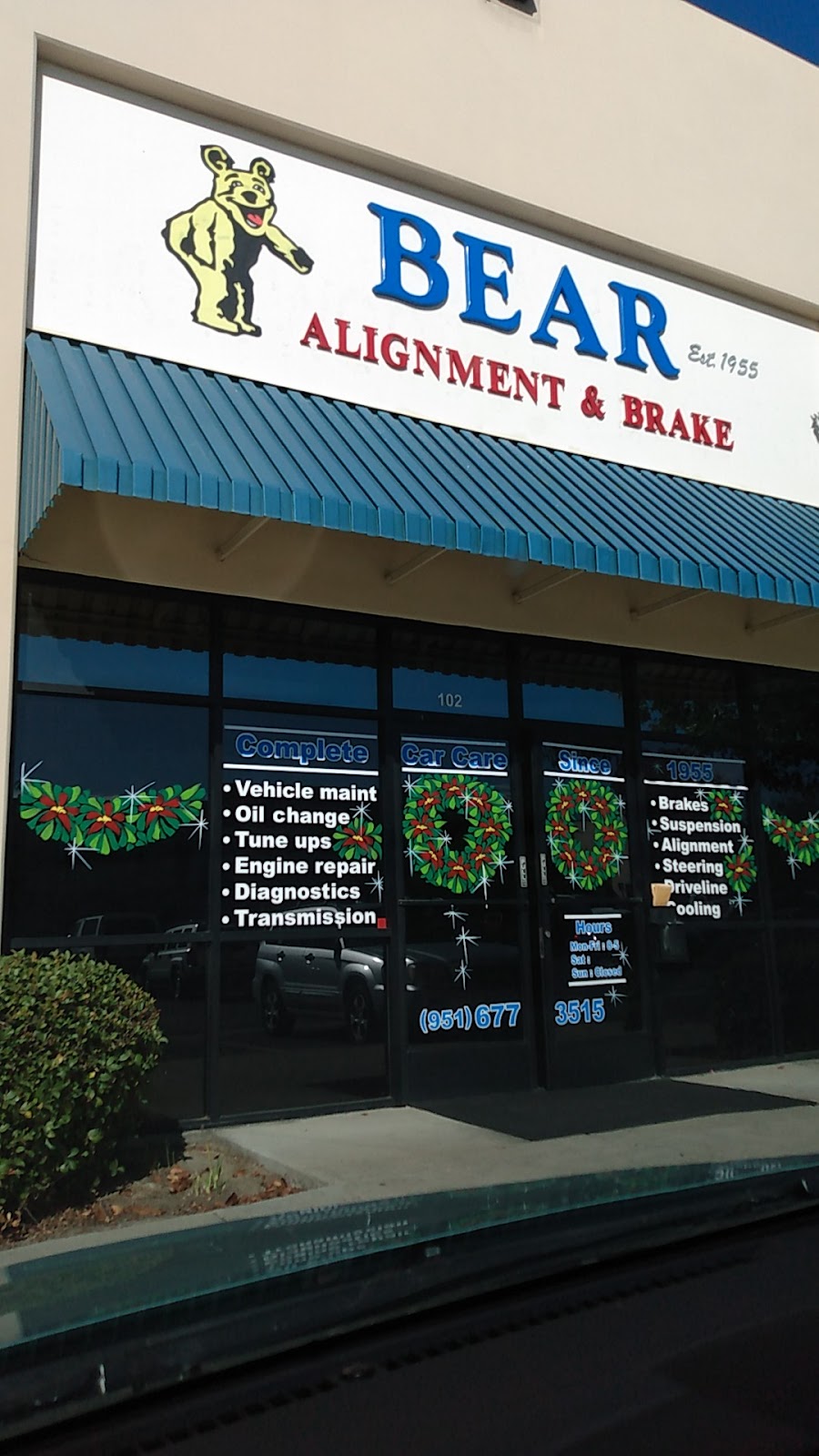 Bear Alignment and Brake | 26450 Jefferson Ave #102, Murrieta, CA 92562, USA | Phone: (951) 677-3515