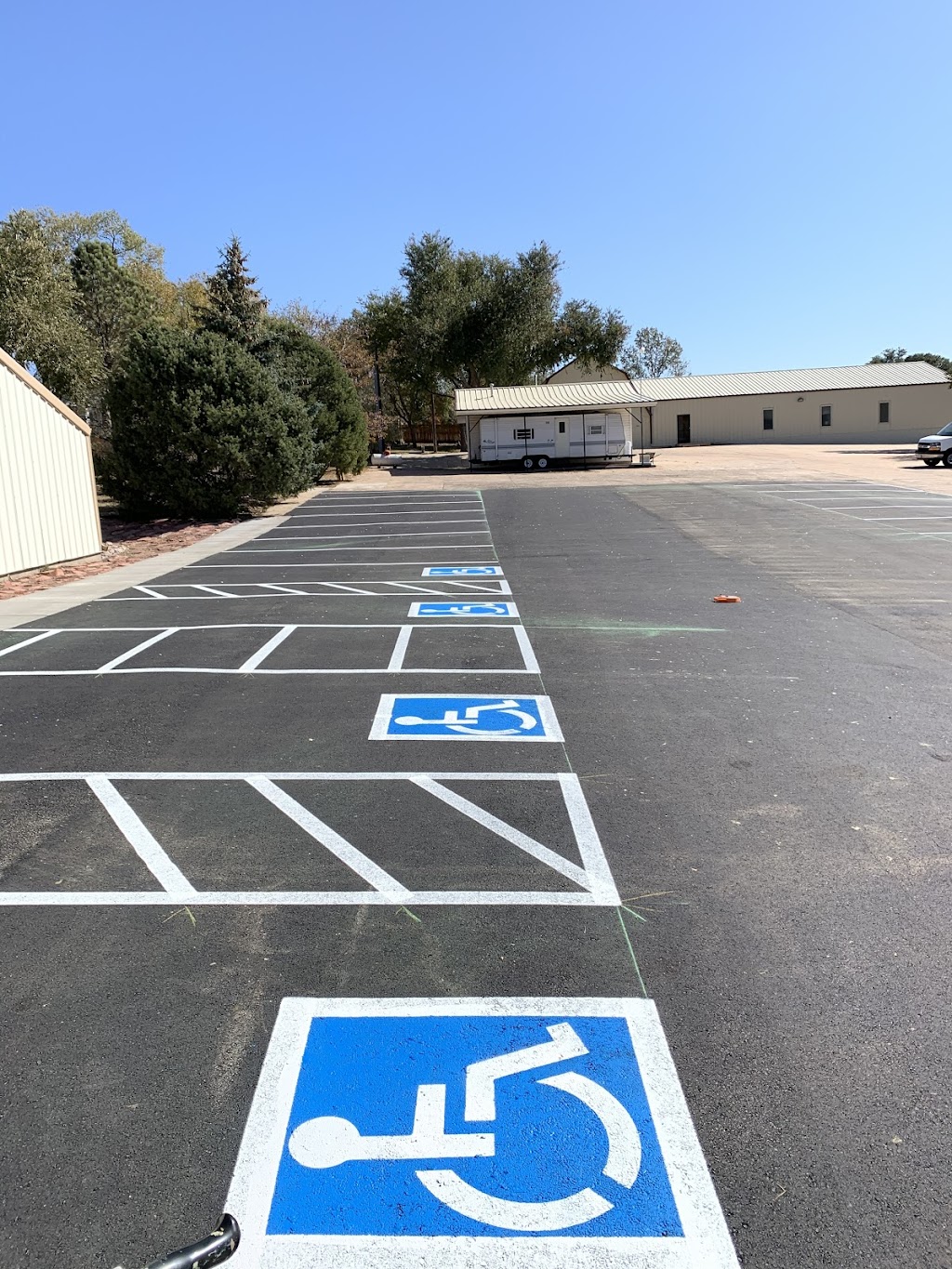 Front Range Striping | 1509 Lorraine St, Colorado Springs, CO 80905, USA | Phone: (719) 314-6210