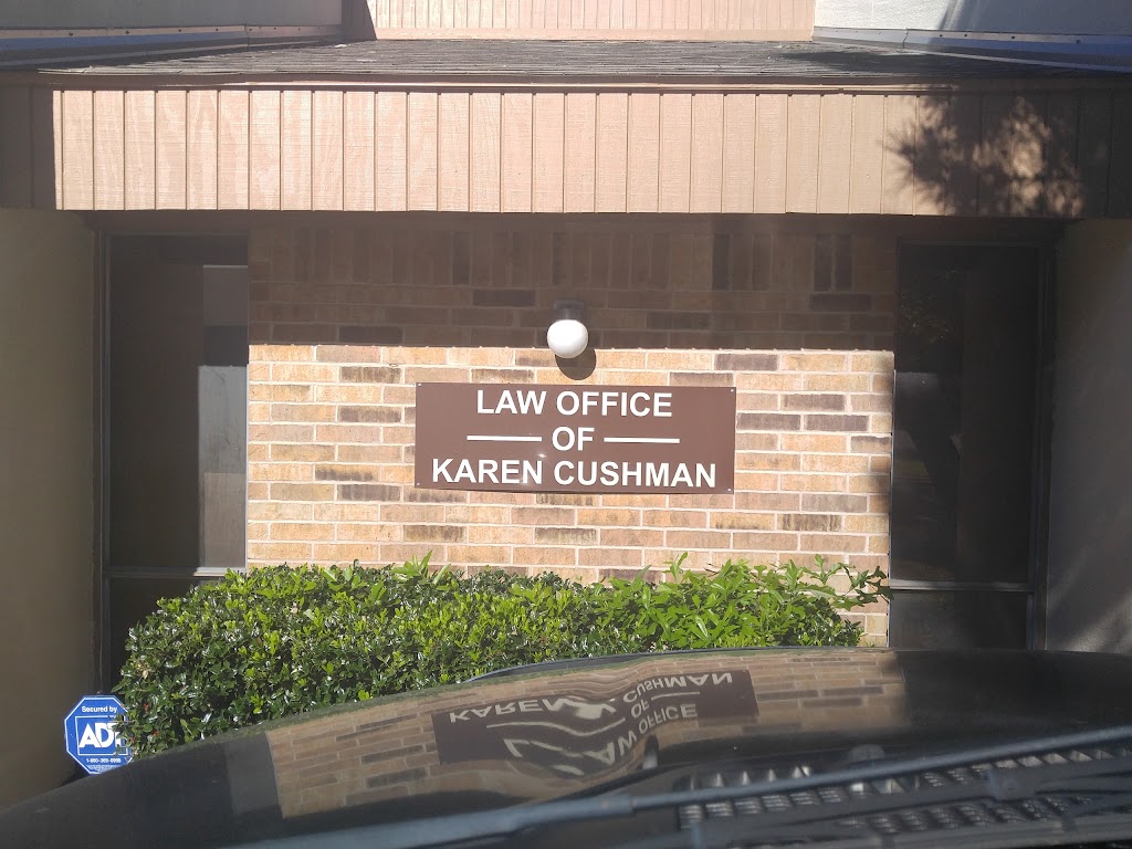 Law Offices of Karen Cushman, P.C. | 2408 Garden Park Ct suite a, Arlington, TX 76013 | Phone: (817) 274-8000