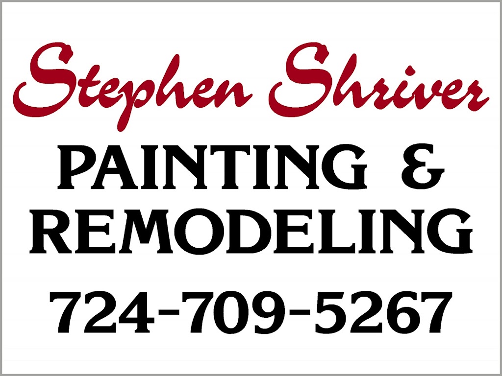 Stephen Shriver Painting & Remodeling | 110 Arrowhead Dr, Beaver Falls, PA 15010, USA | Phone: (724) 709-5267