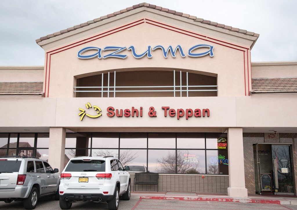 Azuma Sushi and Teppan | 8104 Wyoming Blvd NE B, Albuquerque, NM 87113, USA | Phone: (505) 821-3583