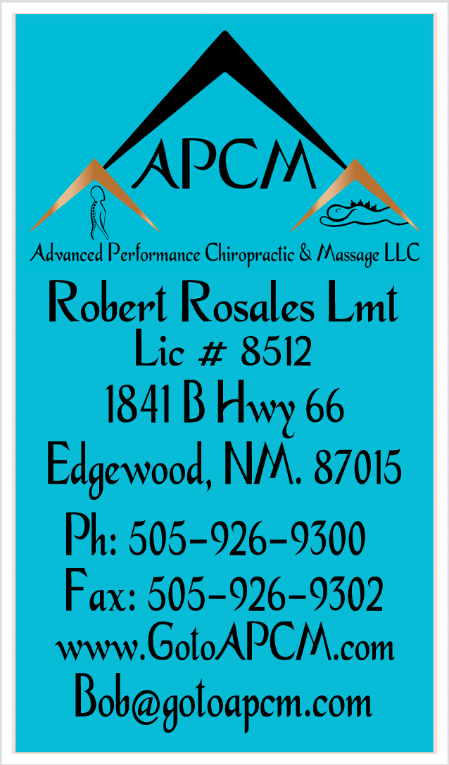 Advanced Performance Chiropractic & Massage LLC | 1942 B, U.S. Rte 66, Edgewood, NM 87015, USA | Phone: (505) 926-9300