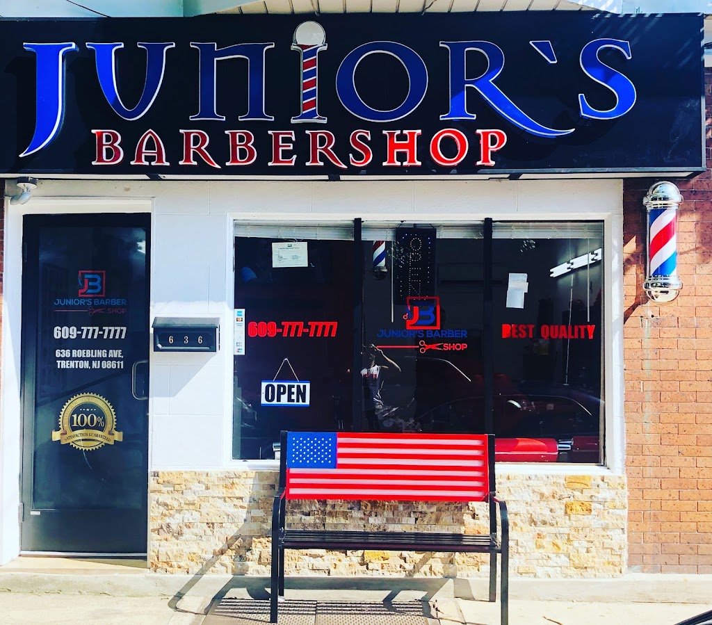Juniors Barbershop | 636 Roebling Ave, Trenton, NJ 08611 | Phone: (609) 777-7777