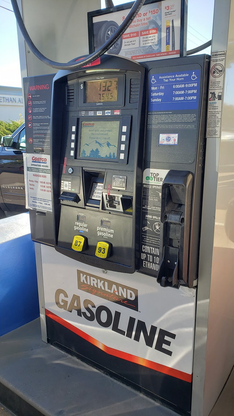 Costco Gas Station | 2415 N Germantown Pkwy, Cordova, TN 38016, USA | Phone: (901) 214-0003