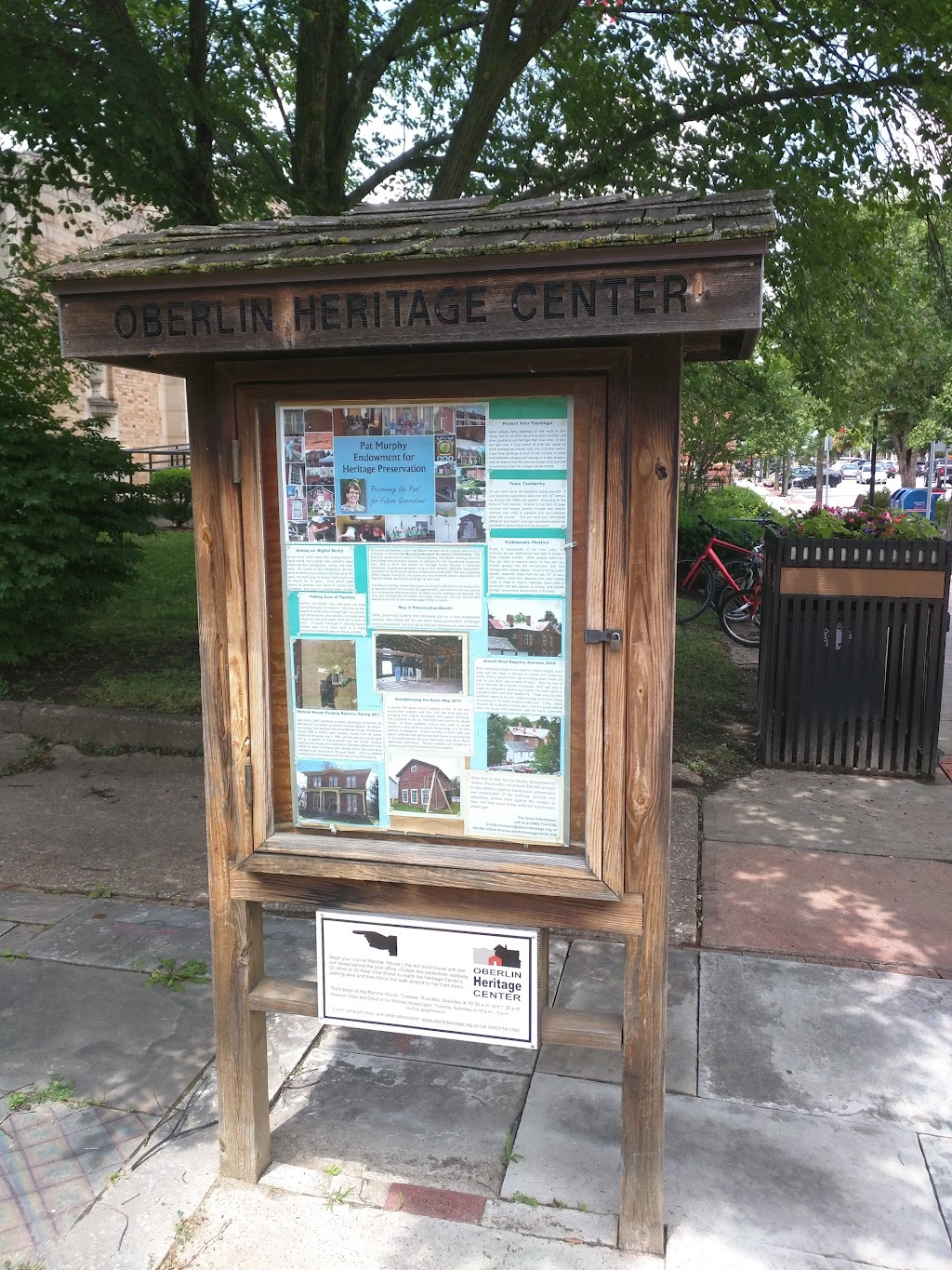Oberlin Heritage Center | 20 W Vine St Parking, Oberlin, OH 44074, USA | Phone: (440) 774-1700