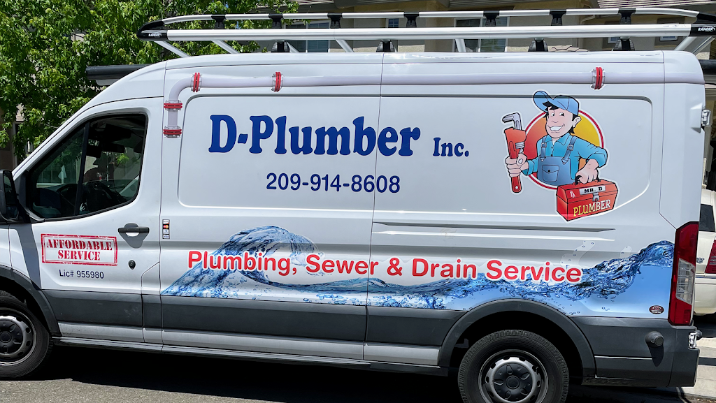 D-Plumber Any Plumbing & Drain Cleaning Service | 10619 Spring Creek Pl, Stockton, CA 95209, USA | Phone: (209) 914-8608
