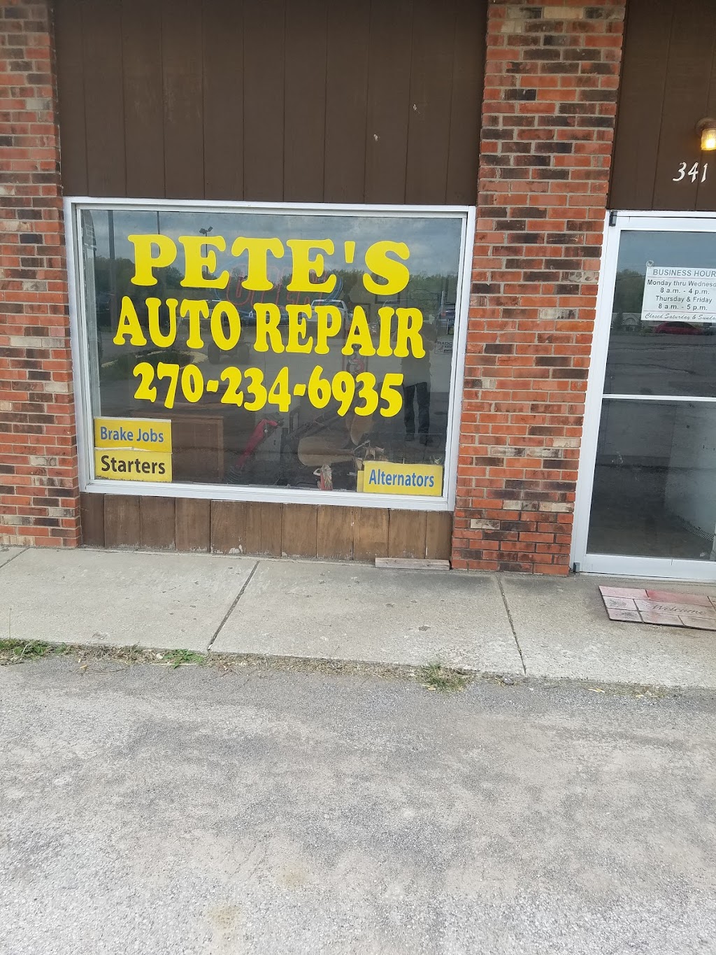 Petes Auto Repair | 287 South Wilson Road #341 Moving to, be behind, 287 S Wilson Rd #341, Radcliff, KY 40160, USA | Phone: (270) 234-6935
