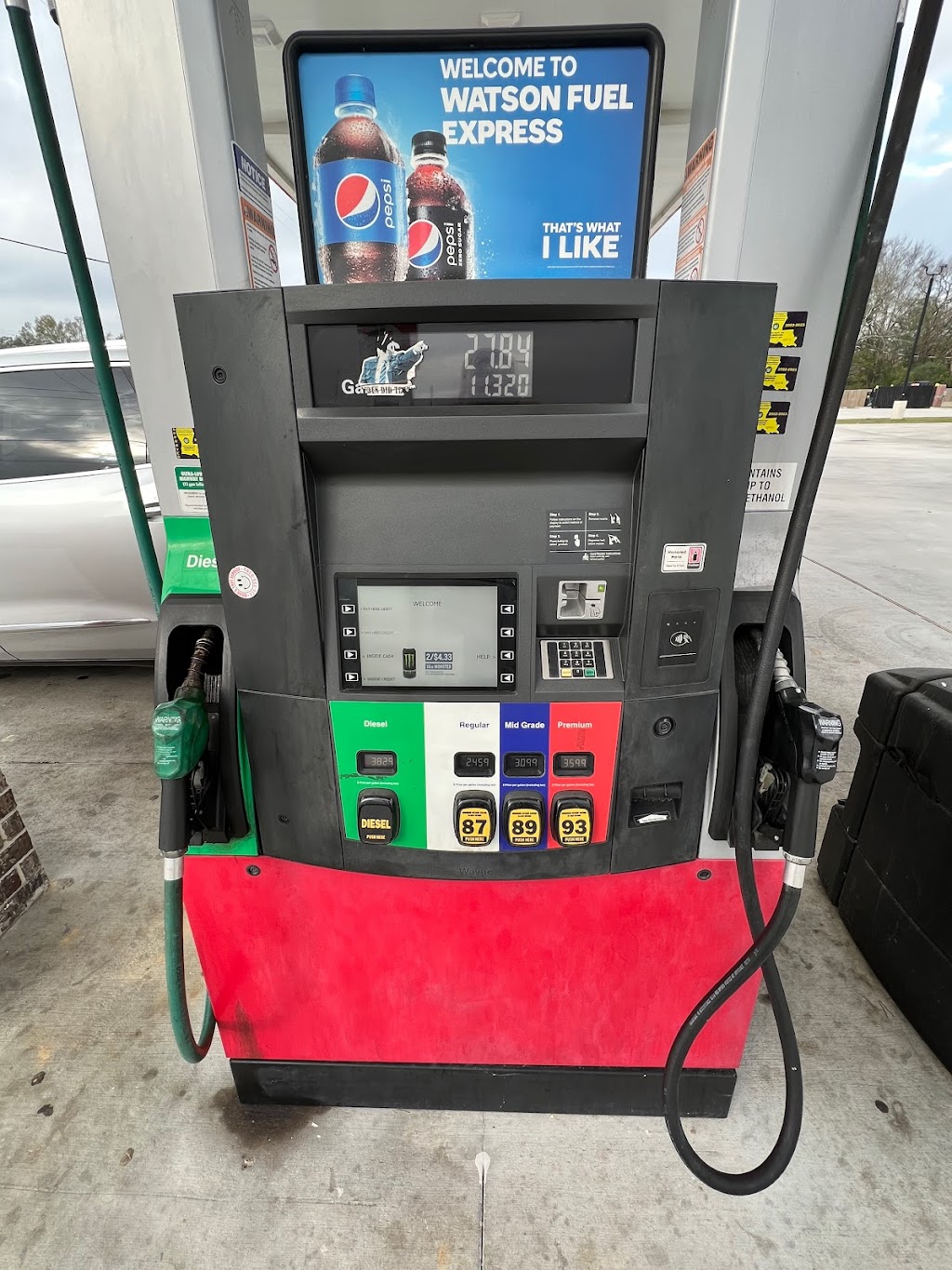 WATSON FUEL EXPRESS/ICEBOX OF DENHAM SPRINGS | 34036 LA-16, Denham Springs, LA 70706, USA | Phone: (225) 523-4646