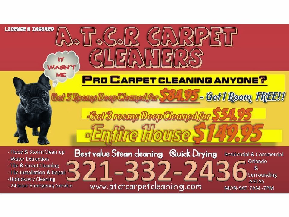 Atcr carpet care | 202 S Orange Blossom Trl, Orlando, FL 32805, USA | Phone: (321) 332-2436