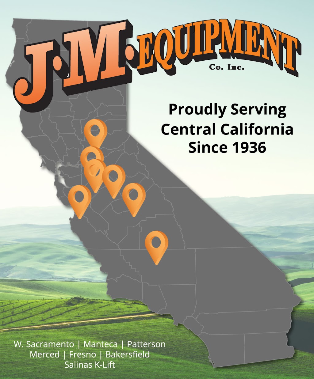 J.M. Equipment Co., Inc. | 16507 CA-33, Patterson, CA 95363, USA | Phone: (209) 892-6294
