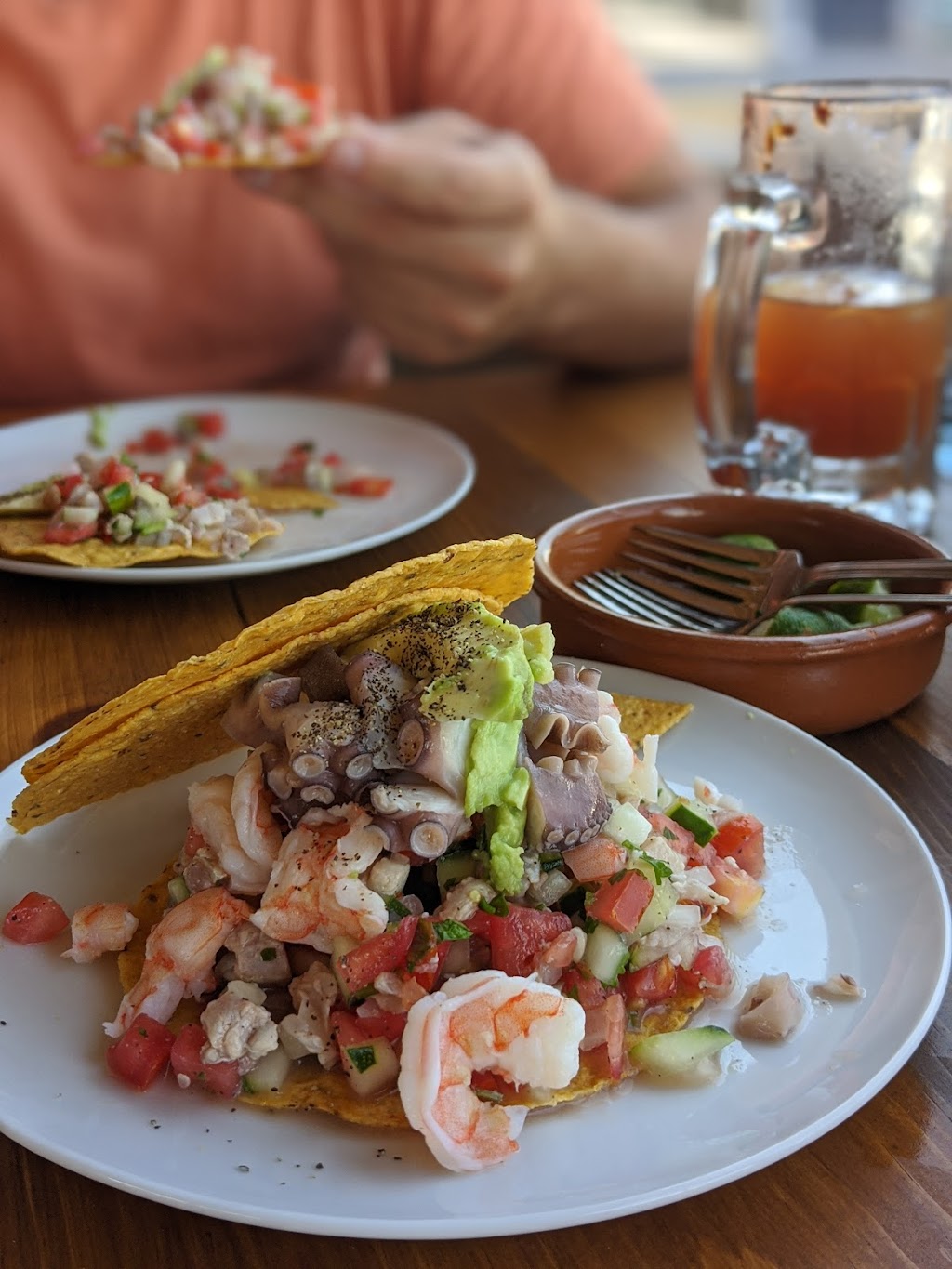 Mariscos La Estrella | Blvd. Popotla, Popotla, Rosarito, B.C., Mexico | Phone: 661 116 7005