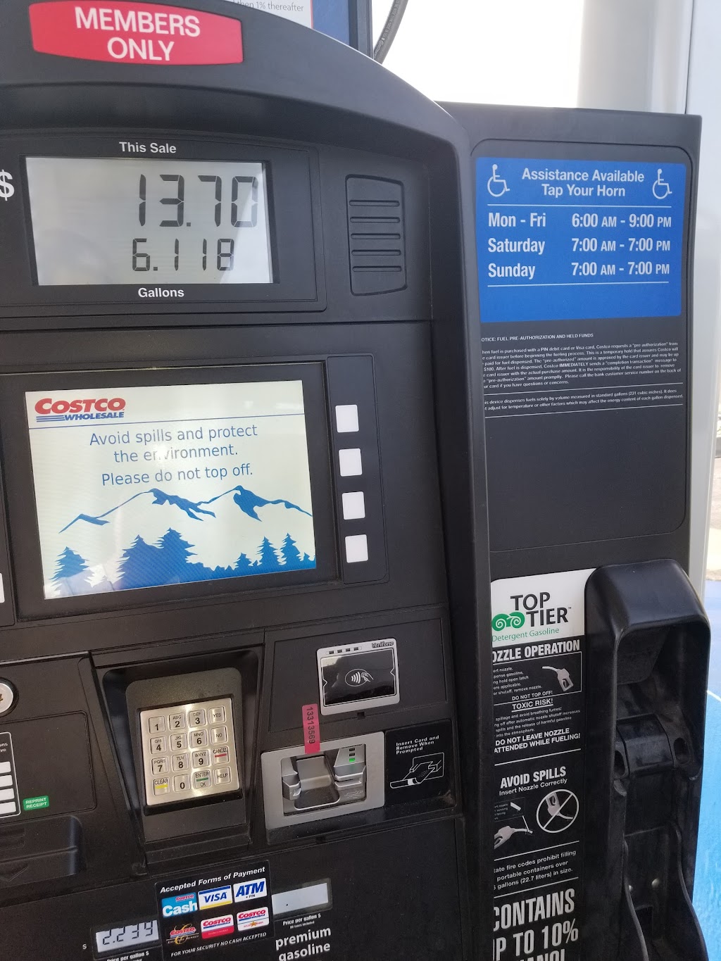 Costco Gas Station | 7900 W Quincy Ave, Littleton, CO 80123, USA | Phone: (303) 933-4931