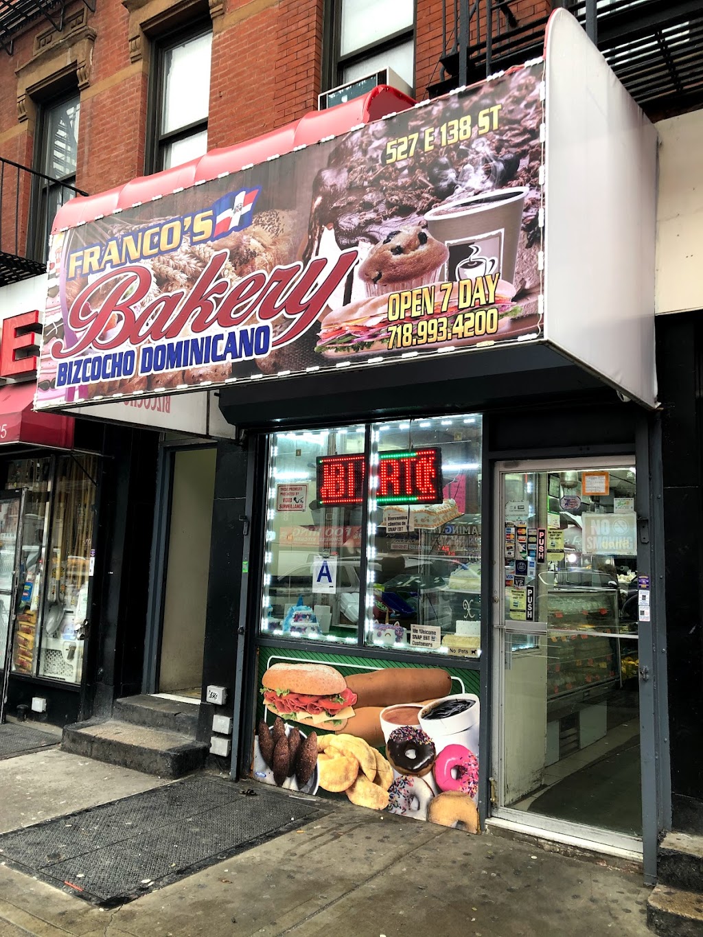 Franco Bakery | 527 E 138th St, The Bronx, NY 10454, USA | Phone: (718) 993-4200