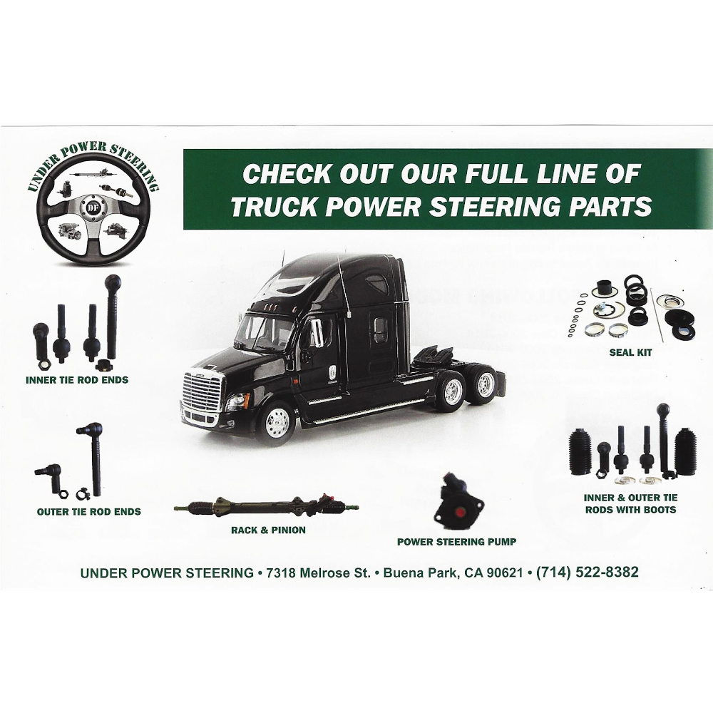 Under Power Steering | 7318 Melrose St, Buena Park, CA 90621, USA | Phone: (714) 522-8382