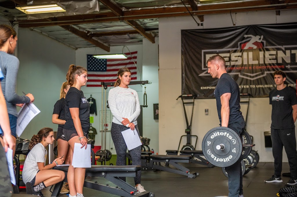 Resilient Strength and Conditioning | 5731 Palmer Way #F, Carlsbad, CA 92010, USA | Phone: (760) 814-2075