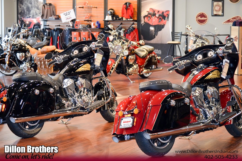 Dillon Brothers Indian Motorcycle | 3848 N HWS Cleveland Blvd, Omaha, NE 68116, USA | Phone: (402) 505-4233