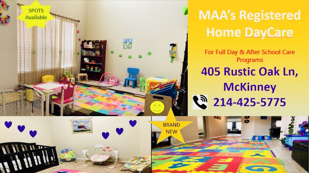 MAA Home DayCare | 9909 Virginia Pkwy, McKinney, TX 75071, USA | Phone: (469) 200-9782