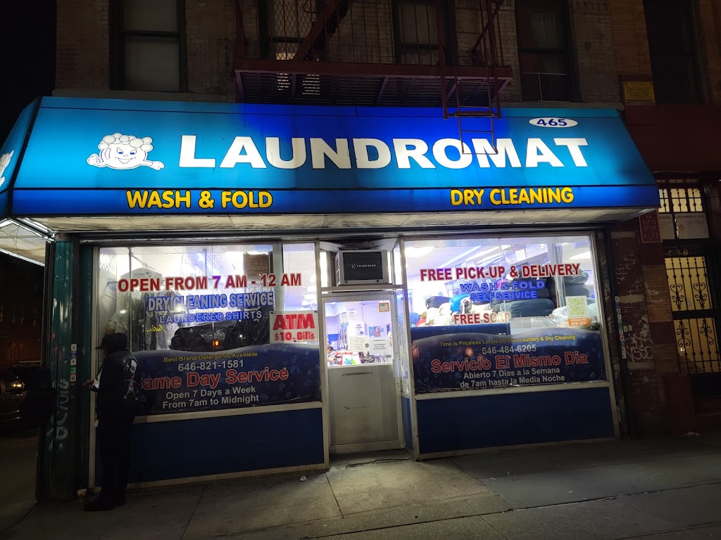Miss Bubble Laundromat in 465 Malcolm X Blvd, New York, NY 10037, USA
