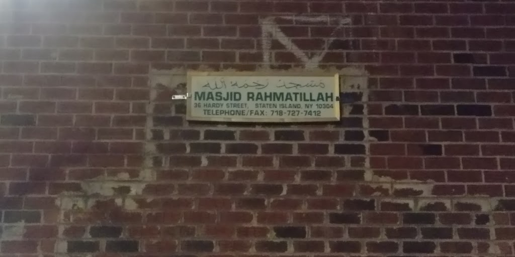 Masjid Rahmatillah | 36 Hardy St, Staten Island, NY 10304, USA | Phone: (718) 727-7412