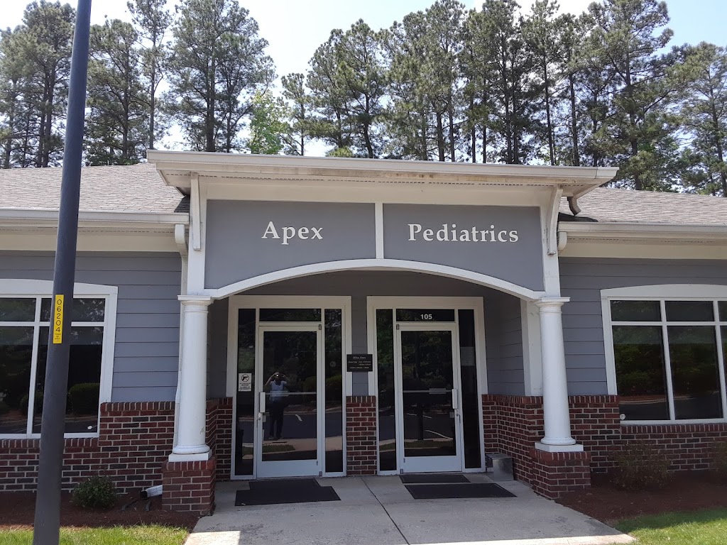 Apex Pediatrics | 1021 W Williams St # 105, Apex, NC 27502, USA | Phone: (919) 290-1090