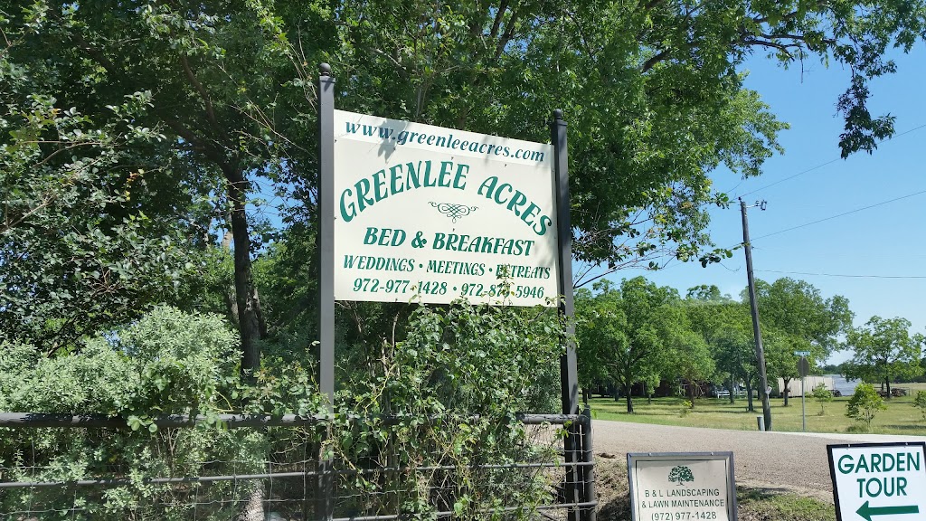 Greenlee Acres | 1008 Shankle Rd, Ennis, TX 75119, USA | Phone: (972) 977-1428