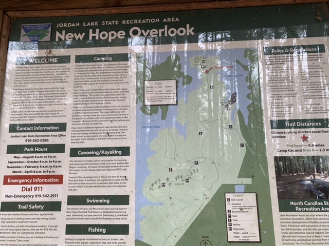 New Hope Overlook Campsites Area A | 339 W H Jones Rd, New Hill, NC 27562, USA | Phone: (919) 362-0586