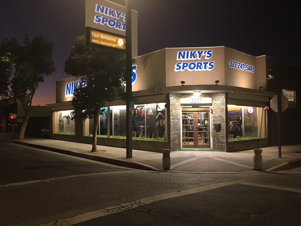 Nikys Sports | 3537 Tweedy Blvd, South Gate, CA 90280, USA | Phone: (323) 249-5445