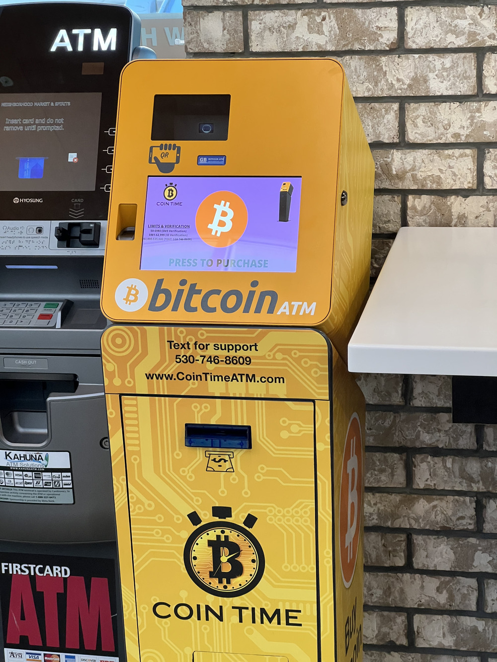 Coin Time Bitcoin ATM | 864 E Ramsey St, Banning, CA 92220, USA | Phone: (530) 746-8609