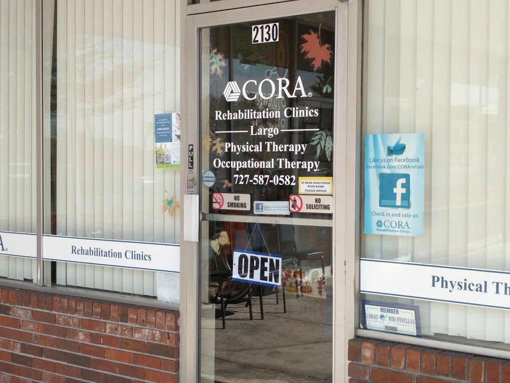 CORA Physical Therapy Largo | 2130 E Bay Dr, Largo, FL 33771, USA | Phone: (727) 587-0582