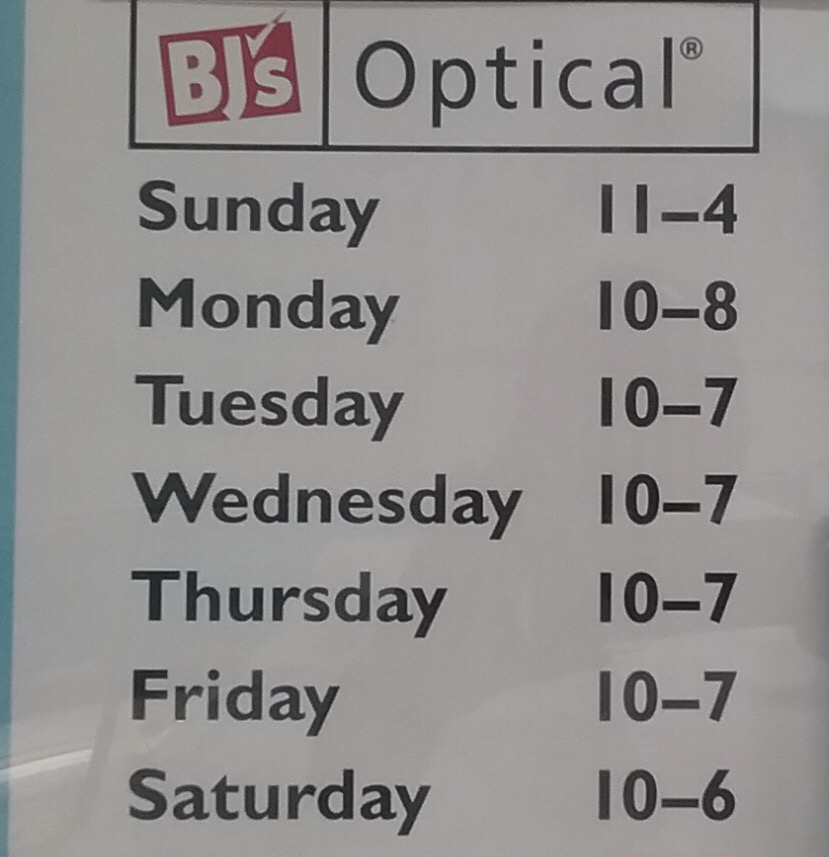 BJs Optical | 1433 Boone Station Dr, Burlington, NC 27215, USA | Phone: (336) 584-3986