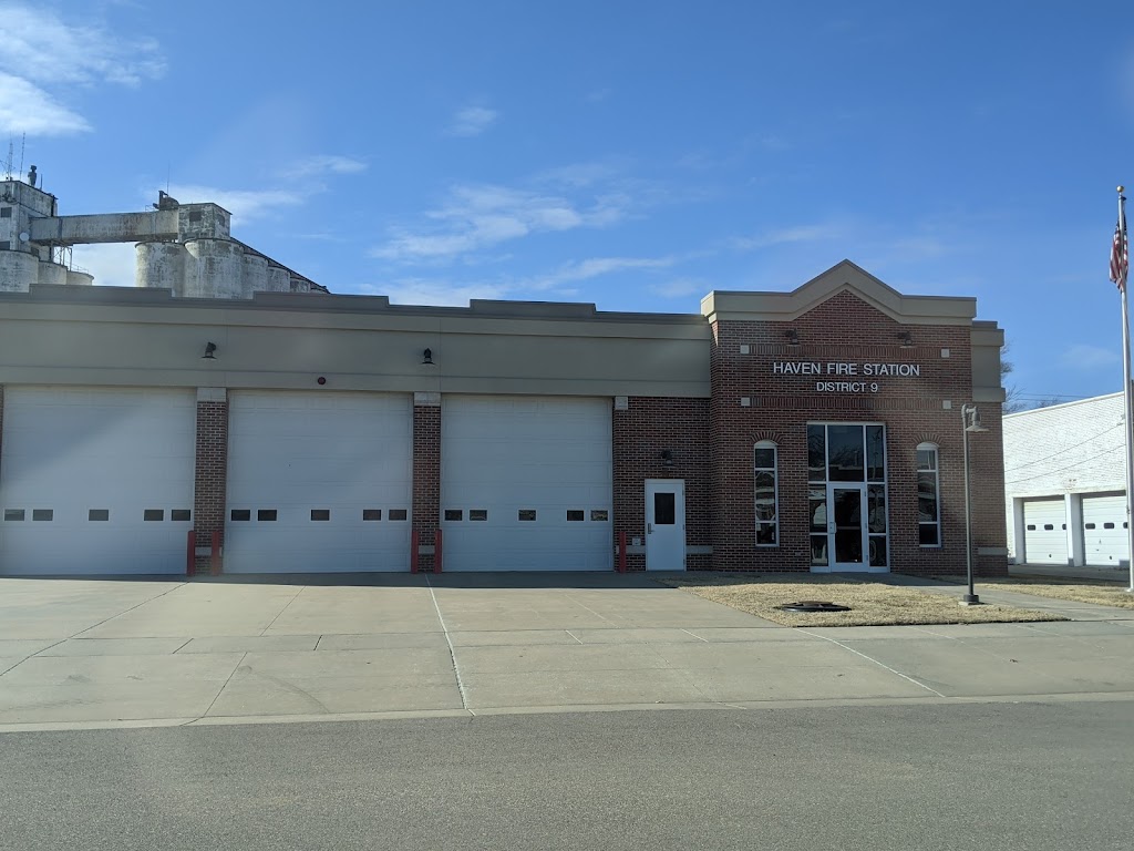 Reno County District 9 Fire Department | 123 S Kansas St, Haven, KS 67543, USA | Phone: (620) 465-3800
