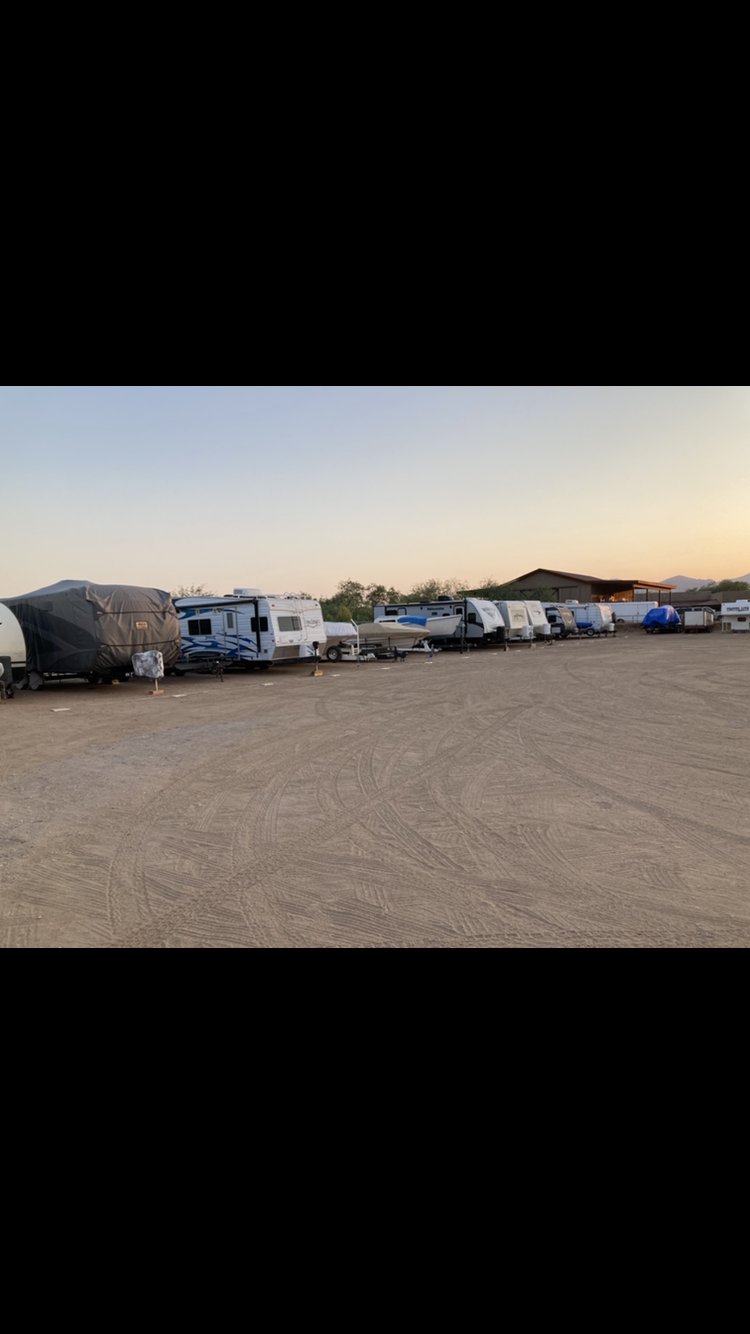 Low Cost Secure RV & Boat Storage | 17405 W Mountain View Rd, Waddell, AZ 85355, USA | Phone: (480) 432-9334