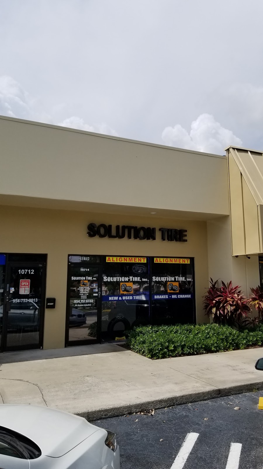 Solution Tire | 10714 Wiles Rd, Coral Springs, FL 33076, USA | Phone: (954) 757-6733