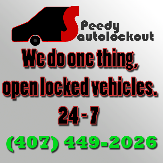 Speedy Auto Lockout | 1566 Lakeview Dr, Kissimmee, FL 34744, USA | Phone: (407) 449-2026