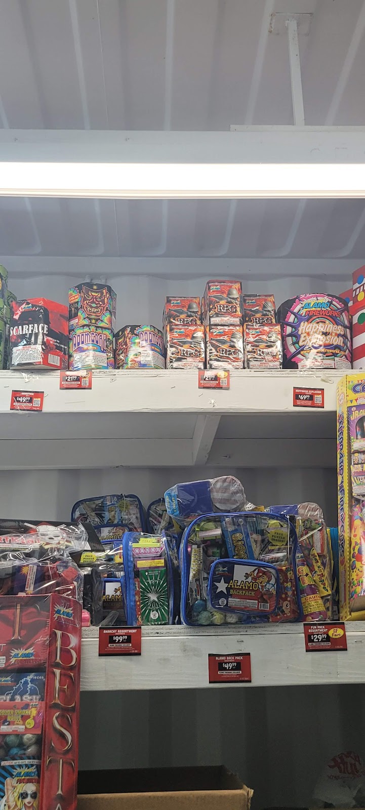 Alamo Fireworks Stand | 408 Copper Canyon Rd, Argyle, TX 76226, USA | Phone: (210) 667-1106