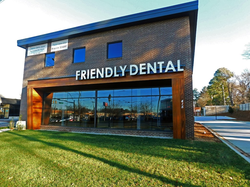 Friendly Dental Group of Woodlawn | 415 E Woodlawn Rd, Charlotte, NC 28209, USA | Phone: (704) 529-7600