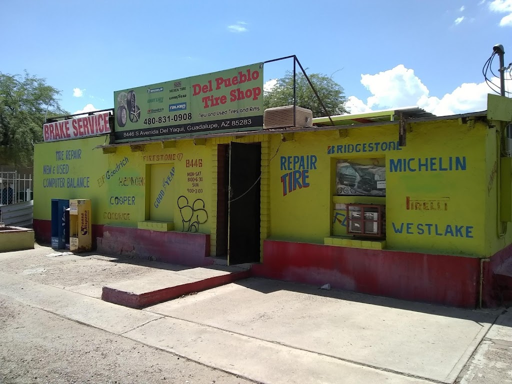 Del Pueblo Tire Shop | 8446 S Avenida del Yaqui, Guadalupe, AZ 85283, USA | Phone: (480) 831-0908