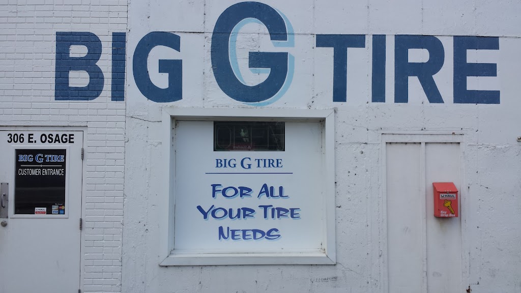 Big G Tire | 306 E Osage St, Pacific, MO 63069, USA | Phone: (636) 257-4902