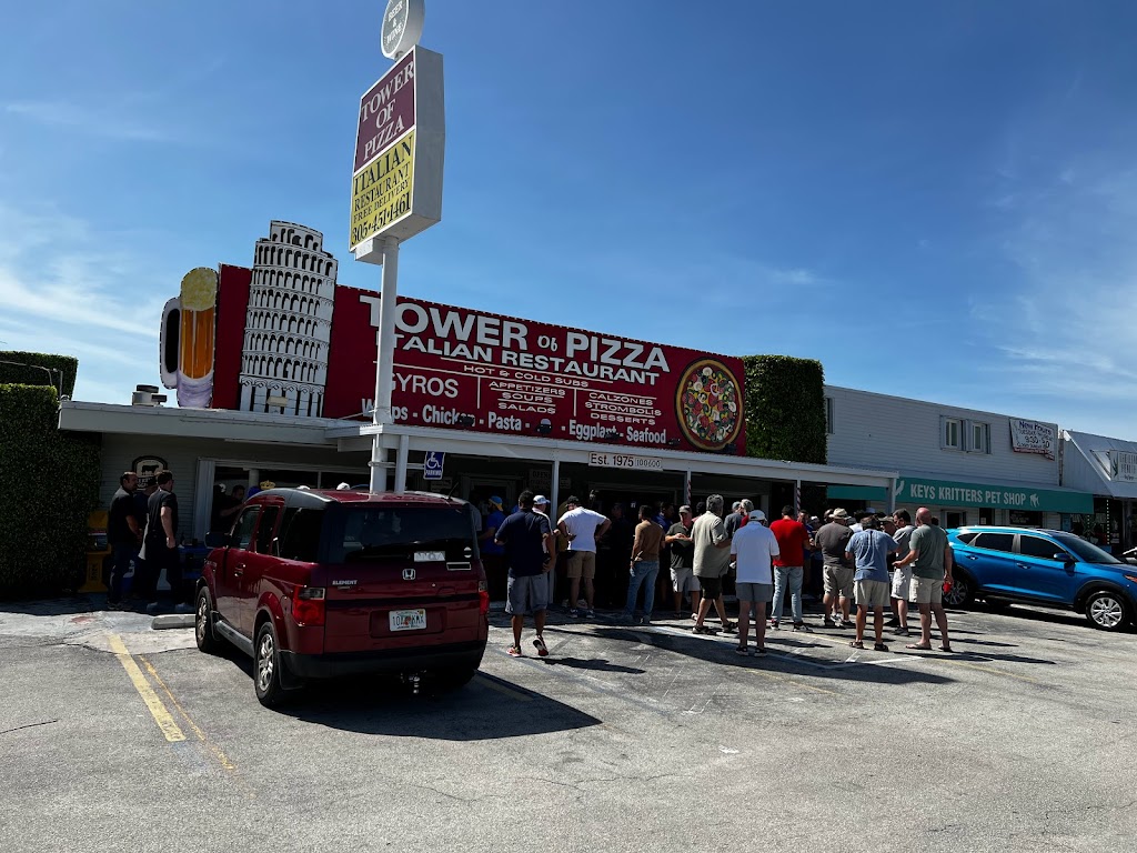 Tower Of Pizza | 100600 Overseas Hwy, Key Largo, FL 33037, USA | Phone: (305) 451-1461