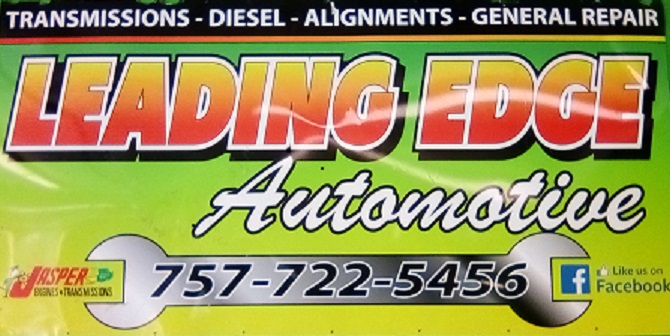 Leading Edge Automotive II-HAMPTON | 1609 W Pembroke Ave, Hampton, VA 23661, USA | Phone: (757) 722-5456