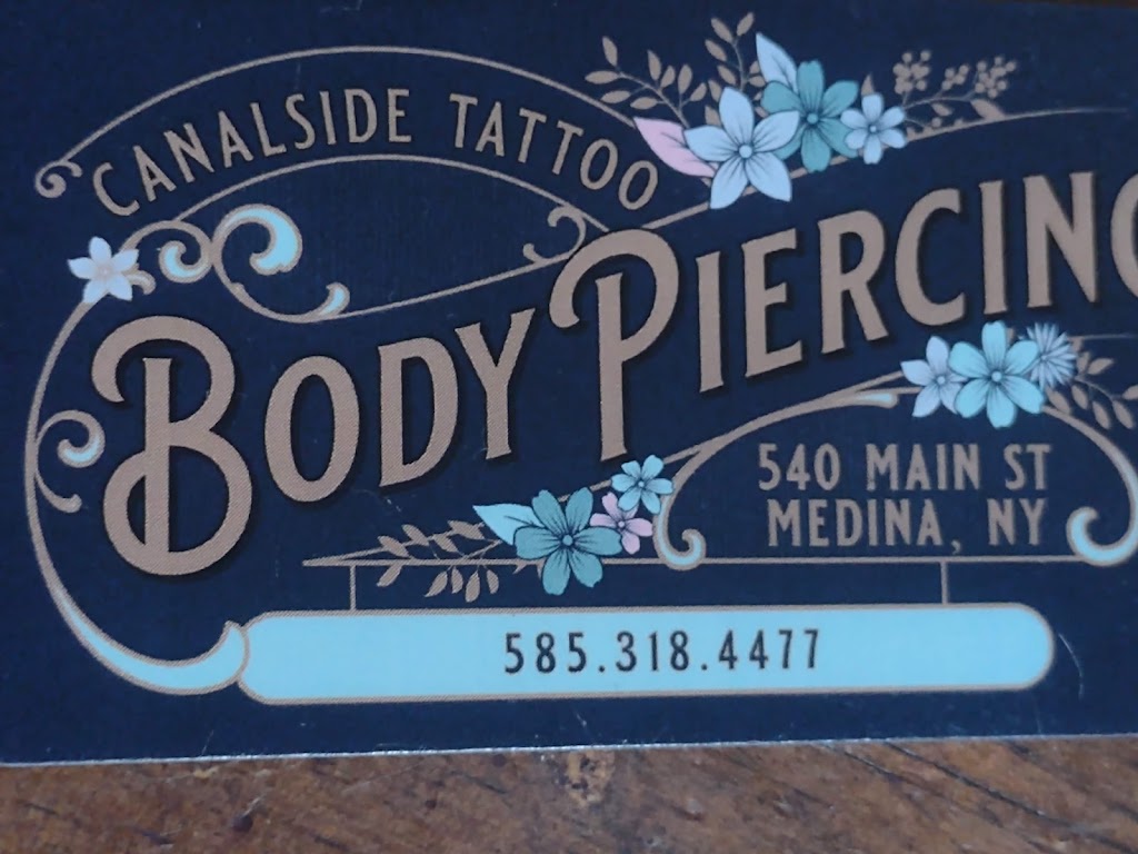 Canalside Tattoo Company | 540 Main St, Medina, NY 14103, USA | Phone: (585) 318-7260