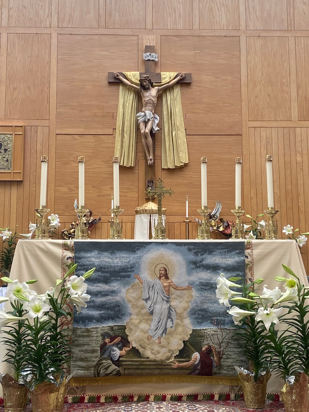 Our Lady of Lourdes Catholic Church | 2718 Overbrook Dr, Raleigh, NC 27608, USA | Phone: (919) 861-4600