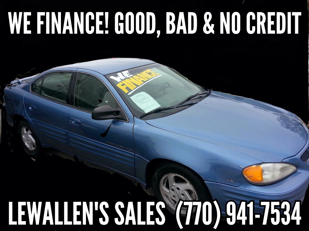 Lewallens Sales Inc | 10310 Veterans Memorial Hwy, Lithia Springs, GA 30122, USA | Phone: (770) 941-7534